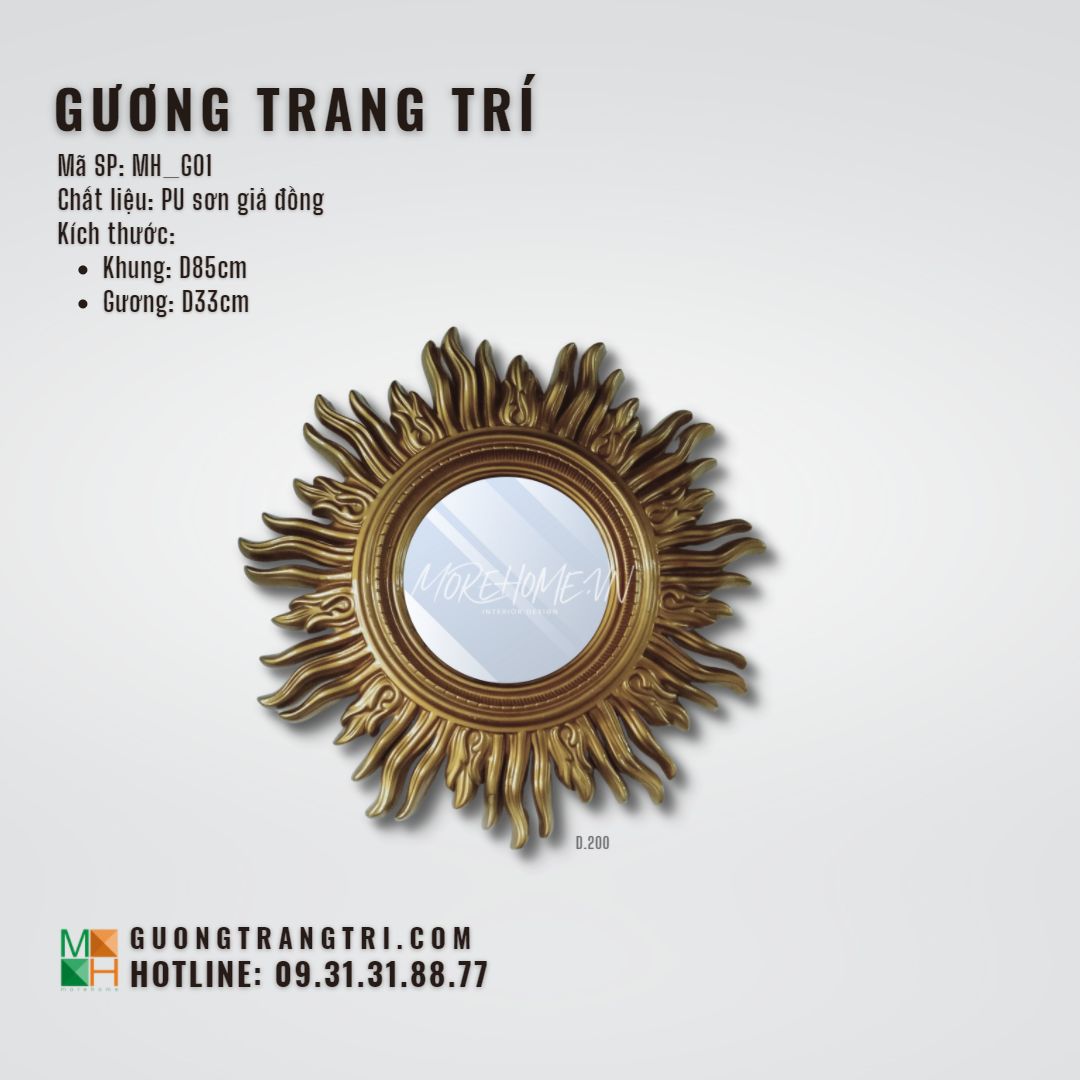  Gương trang trí MH_G01